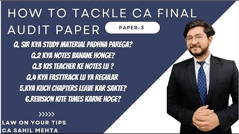 CA FINAL AUDIT PAPER. HOW TO TACKLE IN EXAMS . #icai #cafinal #caaudit . Answer to all questions.