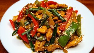 KETO CHICKEN STIR FRY | دجاج ستير فراي كيتو | Keto Chicken Fajita | فاهيتا الدجاج كيتو