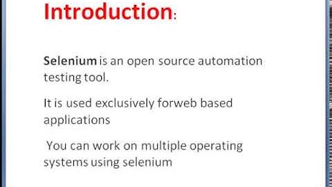 Selenium History | Difference Between Selenium 1.0 and 2.0