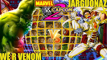 MvC2 Mvci Umvc3 JARGUONAZZ vs WE R VENOM pt 2