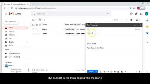 Gmail Unit 3, Lesson 1: Writing a Good Email