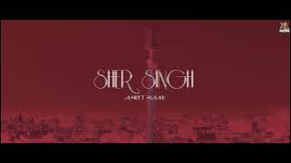 Sher Singh - Official Visualizer | Amrit Maan |  Mxrci | Punjabi Song 2023