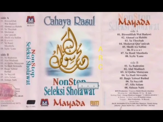 Mayada Cahaya Rasul Seleksi Sholawat Nonstop Full Album class=