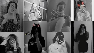 🔥Mirror selfie poses|👻Snapchat hide face poses| dp or profile picture ideas|self portrait| Instagram screenshot 5