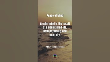 Declutter Your Life for a Calm Mind | 3 Powerful Steps to Inner Peace!