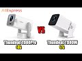 ThundeaL TD80Pro vs TD80W - In-Depth Comparison - Which Budget AliExpress Projector Is Better?