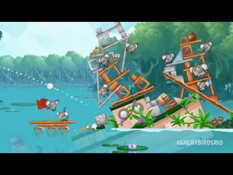 NEW! Angry Birds Rio - Blossom River episode out now!