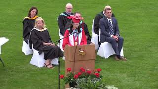 Valedictorian Speech - MCS Graduation 2025