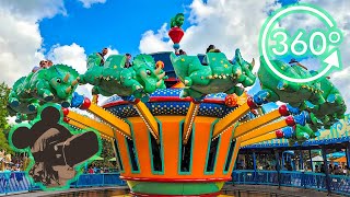 360º Ride on TriceraTop Spin at Disney&#39;s Animal Kingdom