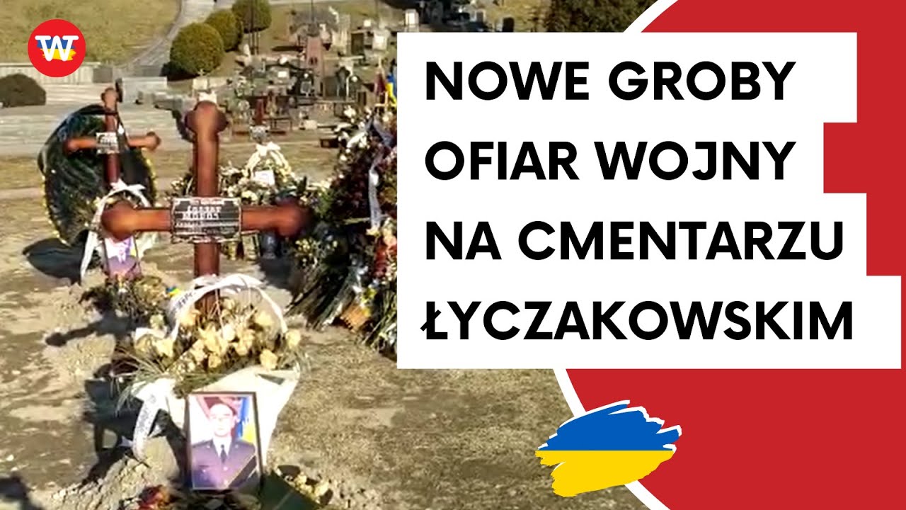 Lwów. Przybywa grobów ofiar wojny na Cmentarzu Łyczakowskim