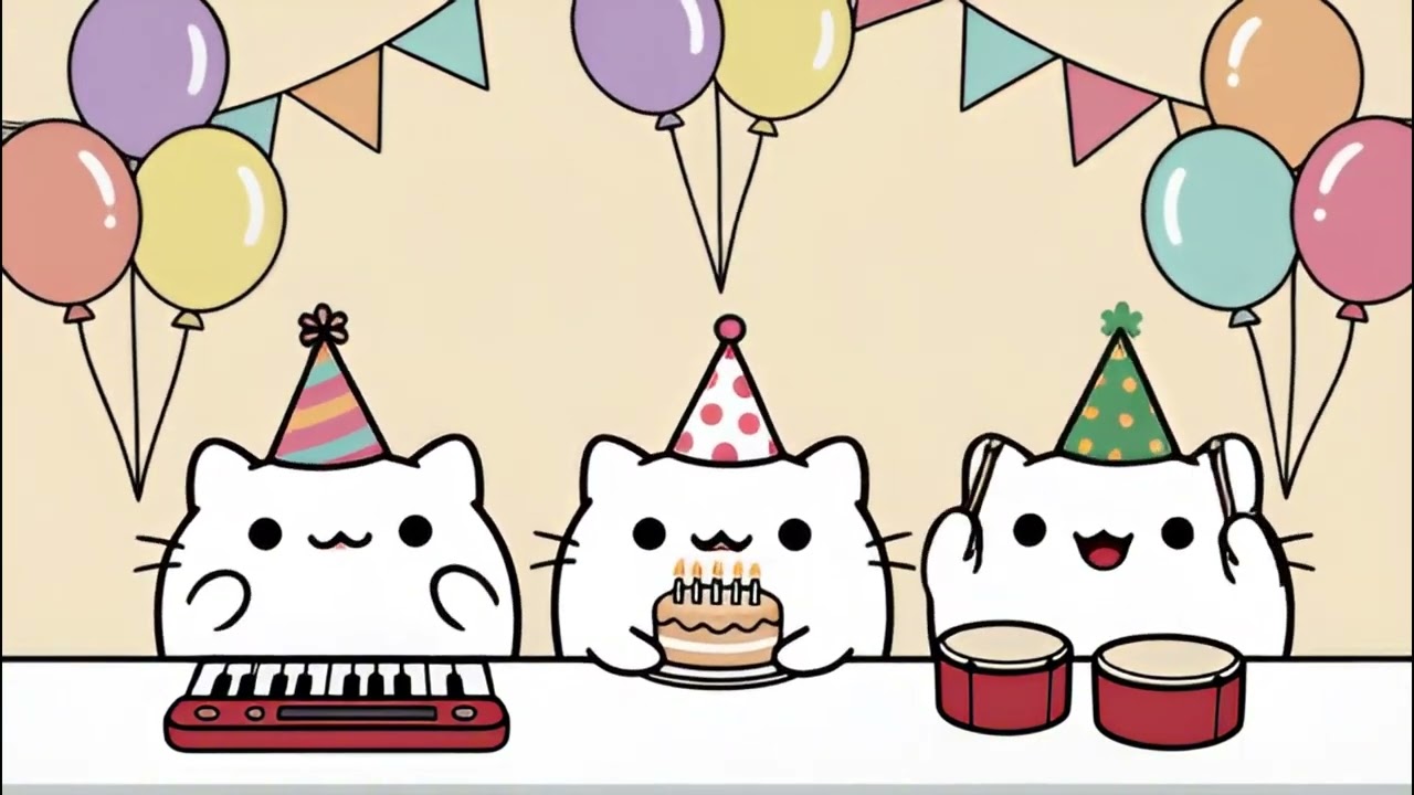 Crazy Cat - Happy Birthday to You (Cover Version) 🎧