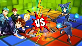 Lost saga origin - Pro user Lightning Mage(Jamsut) vs Bastian (Mavis)
