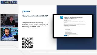 Learn Live - Implement hybrid backup and recovery with Windows Server IaaS