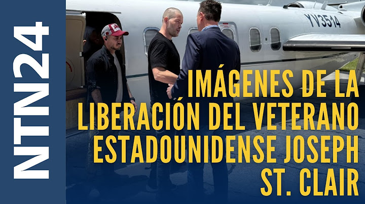 ASÍ FUE LA LIBERACIÓN DE JOSEPH ST. CLAIR TRAS MESES DE DETENCIÓN EN CARACAS POR PARTE DEL RÉGIMEN