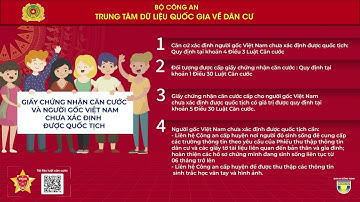 Những điều đặc biệt đối với người dân khi Luật Căn cước 2023 có hiệu lực từ ngày 1 tháng 7 năm 2024