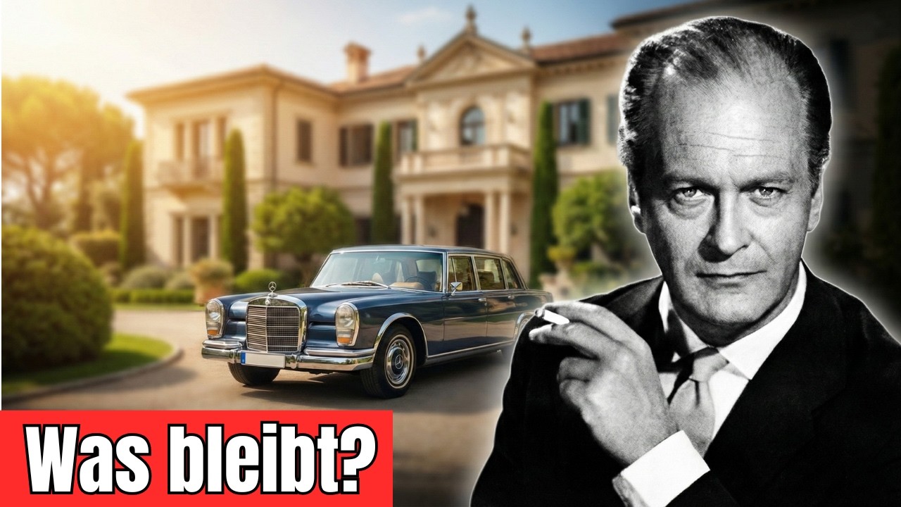 Der Luxus des Lebens von Curd Jürgens 2025 - Häuser, Autos, Vermögen