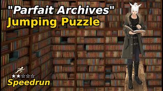 FFXIV - Parfait Archives Jumping Puzzle Speedrun
I found this puzzle very interesting. The route is fairly short, but I enjoyed the exploratory nature of it. If you like books, this one has plenty!
SPOILER WARNING: The video mostly spoils the route and how to handle one tricky lift that isnt obvious. No weird techniques in this one.
Puzzle Location:
Light - Alpha - Mist - Ward 8 - Plot 2 - Room #24
Builder:
Chiyu Nakauchi (chiya)
#FFXIV #JumpingPuzzle #Speedrun FFXIV - Parfait Archives Jumping Puzzle Speedrun