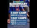 ELEMENTARY STEM DAY CAMPS - Summer 2026