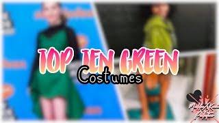 Top Ten Green Costumes!