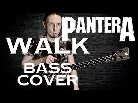 Pantera - Walk (bass cover) 