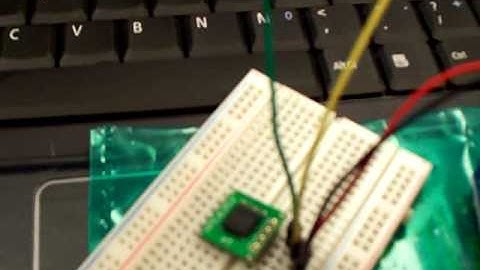 Digital Compass Hooked up to an Arduino