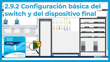 2.9.2 Packet Tracer 🔍📨 - Configuración básica del switch y del dispositivo final (CCNA Curso 1)