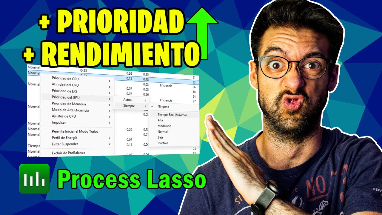 🔥 AUMENTA la PRIORIDAD de GPU a los Videojuegos con Process Lasso 💯 ...