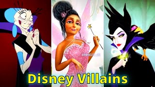 Villains Glowup TIKTOK COMPILATIONS 👸 GLOW UP DISNEY №13