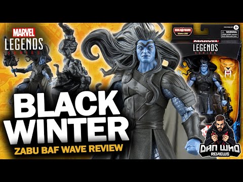 Marvel Legends Black Winter Dark Thor Zabu Build-A-Figure Wave