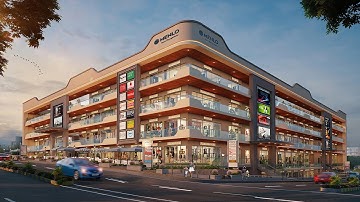 Chakan High Street - 3D Architectural Walkthrough | Qurious Design | Real Estate Walkthrough Video