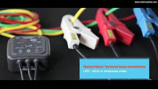 850D Victor Ruoshui Non-contact phase sequence detector