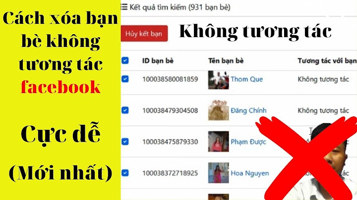 Cách xem ai không tương tác trên Facebook bằng máy tính?