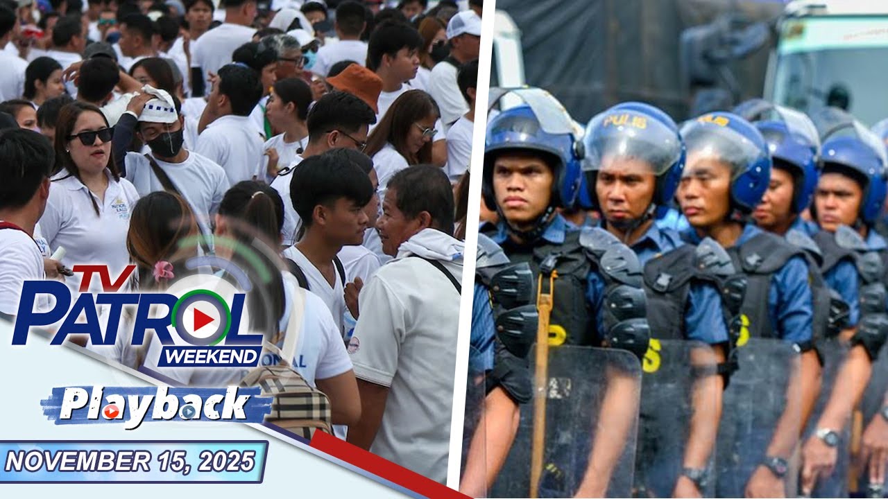 TV Patrol Weekend Playback | November 15, 2025