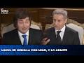 MAJUL SE HUMILLA CON MILEI, Y LO ADMITE