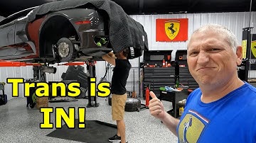 Reinstalling a Ferrari F430 Transmission