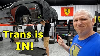 Reinstalling a Ferrari F430 Transmission