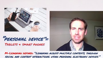 MOBILE LEARNING VIDEO