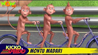 montu madari s02 ep43 kicko super speedo popular tv cartoon for kids hindi stories