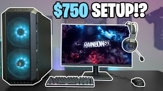 $750 FULL Gaming Setup (PC, Keyboard, Mouse, Monitor)