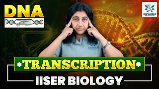 IISER Biology Preparation: Transcription | Bioworld with Gauri Mam