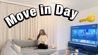 MOVING INTO MY FIRST APARTMENT | COMPLETION DAY UK