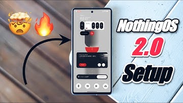 Install NothingOS 2.0 HomeScreen Setup on any Android - No Root 🤩
