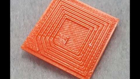 Light angle effect on 3D printed RFID surface