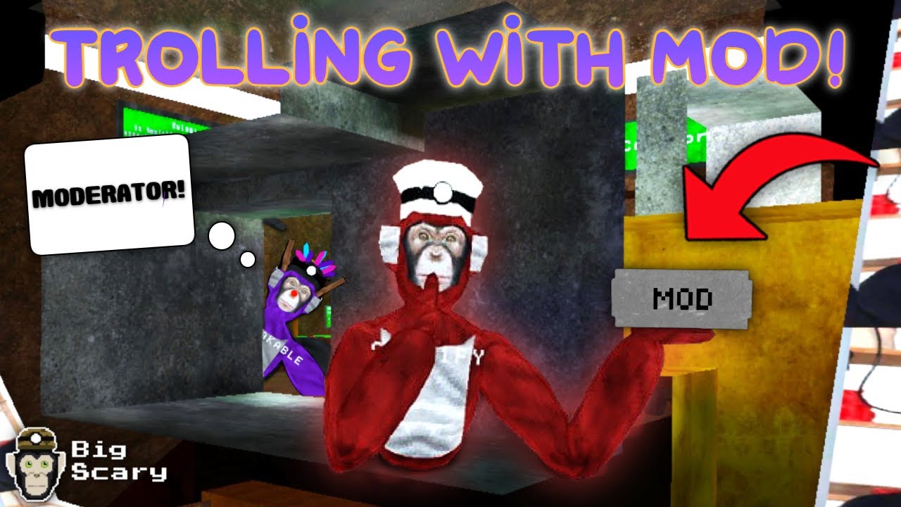 Троллинг в роли МОДЕРАТОРА в Big Scary!!!