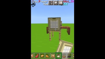 How to make dining table in Minecraft #shorts