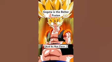 Gogeta is the Better Fusion #shorts #dragonball #goku