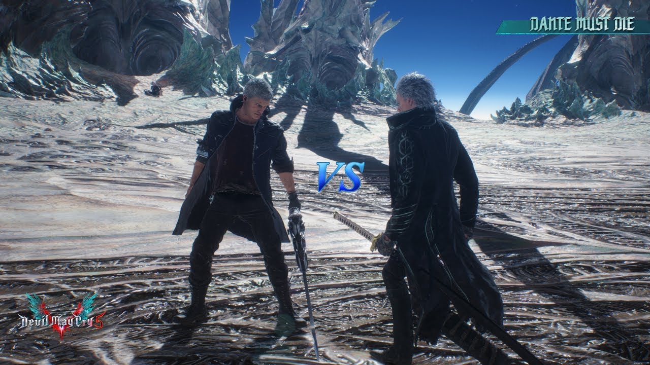 dmc v  New 2022  DMC5-Nero vs Vergil-ネロ vs バージル