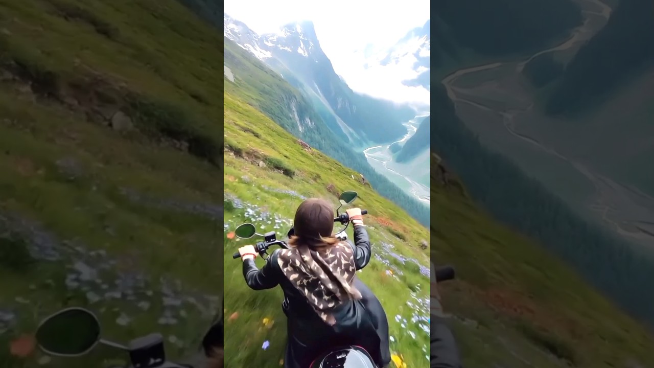 Where Sky Meets Earth — Epic POV Motorcycle Ride Above the Clouds