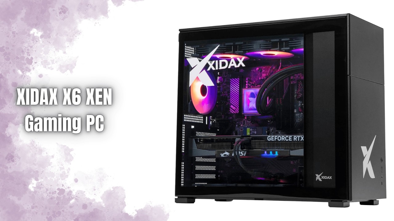XIDAX X6 XEN Review Ryzen 7 7800X3D RTX 5070 Gaming PC Beast YouTube 