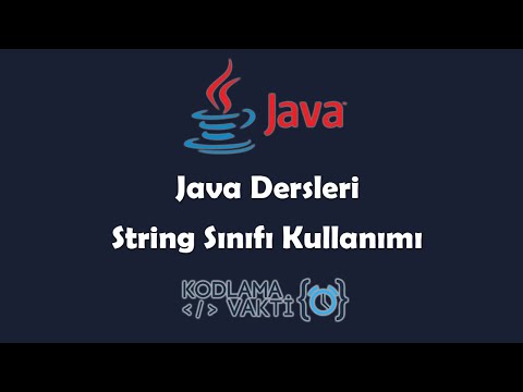 Video: String sınıfı ne işe yarar?